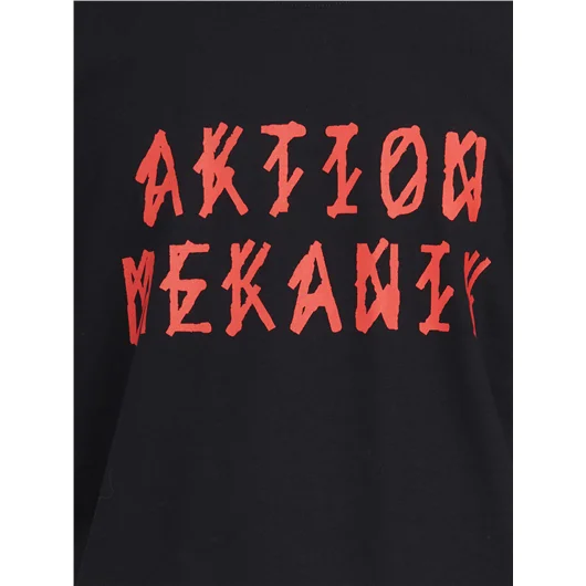 44 LABEL GROUP T-SHIRT CON STAMPA "AKTION MEKANIK"