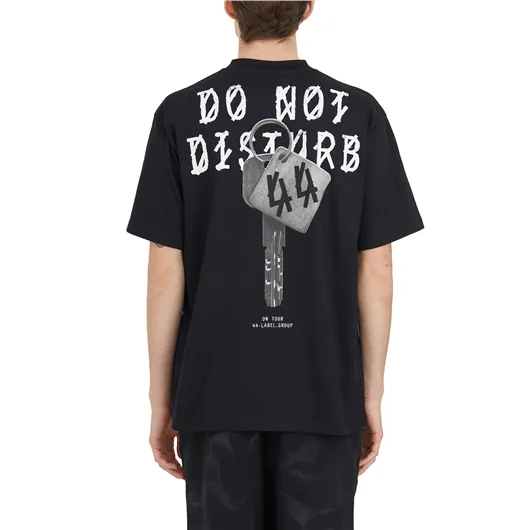 44 LABEL GROUP T-SHIRT CON STAMPA "LATE CHECKOUT"