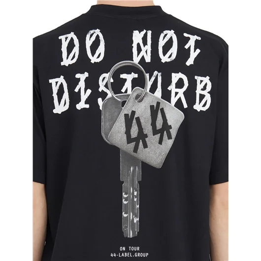 44 LABEL GROUP T-SHIRT CON STAMPA "LATE CHECKOUT"