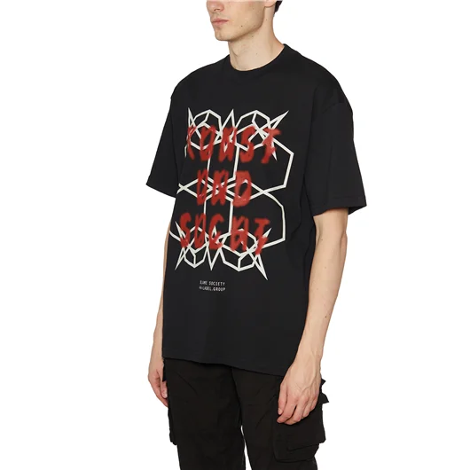 44 LABEL GROUP T-SHIRT IN COTONE CON STAMPA