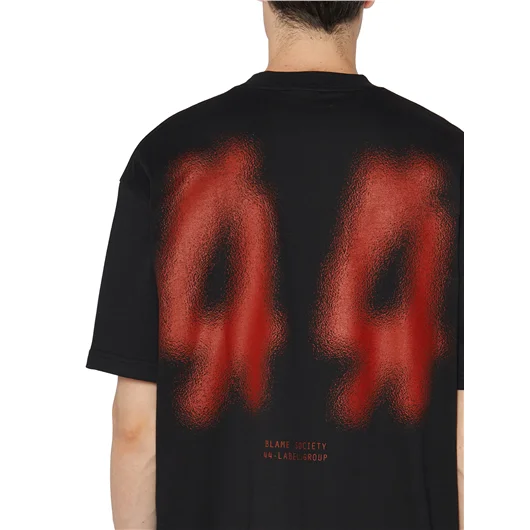 44 LABEL GROUP T-SHIRT IN COTONE CON STAMPA