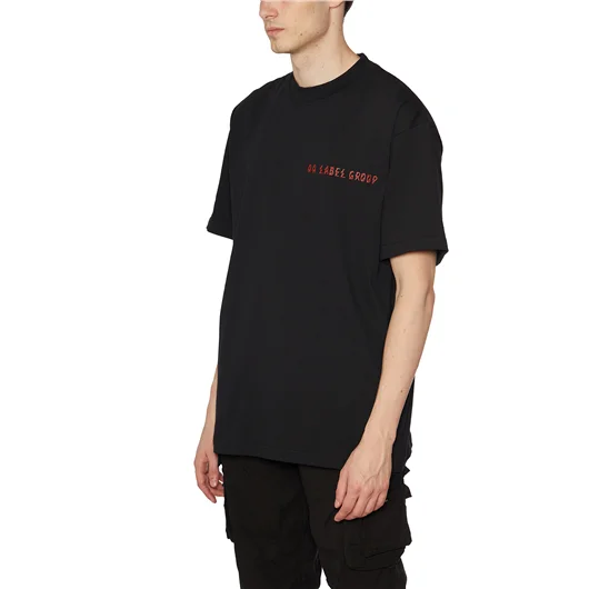 44 LABEL GROUP T-SHIRT IN COTONE CON STAMPA