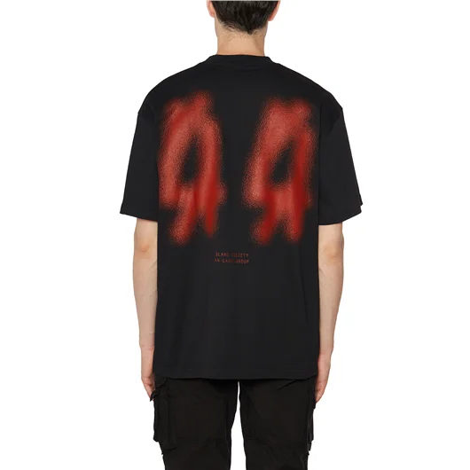 44 LABEL GROUP T-SHIRT IN COTONE CON STAMPA