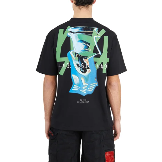 44 LABEL GROUP T-SHIRT STAMPA CALL MY AGENT