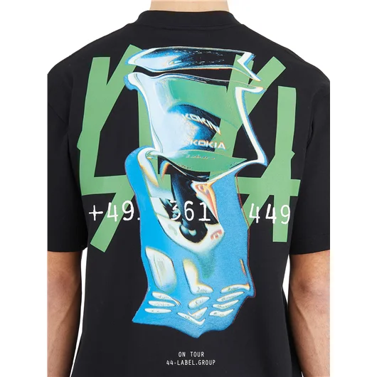 44 LABEL GROUP T-SHIRT STAMPA CALL MY AGENT