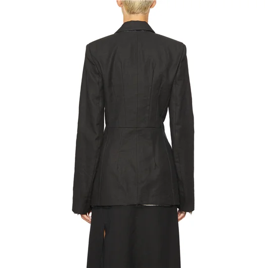 ALESSANDRA MARCHI BLAZER CON REVER ASIMMETRICO