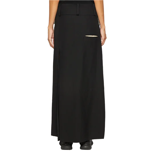 ALESSANDRA MARCHI GONNA PANTALONE IN LANA VERGINE