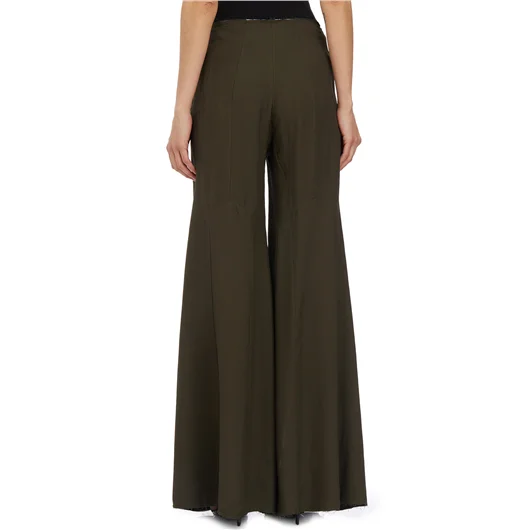 ALESSANDRA MARCHI PANTALONE AMPIO CON SPACCHI