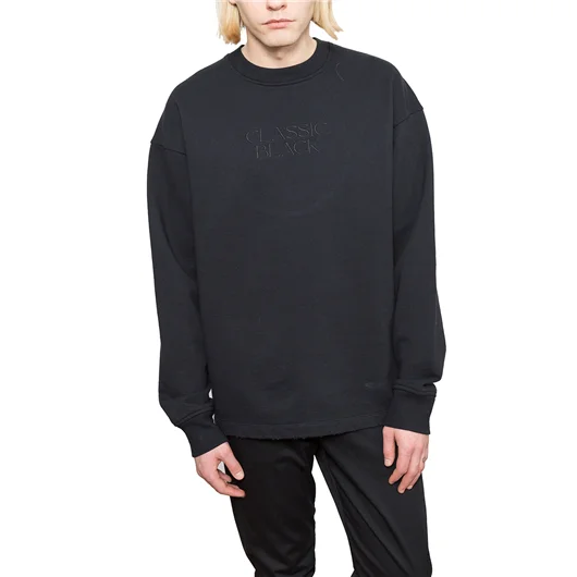 ALEXANDER WANG FELPA GIROCOLLO IN COTONE