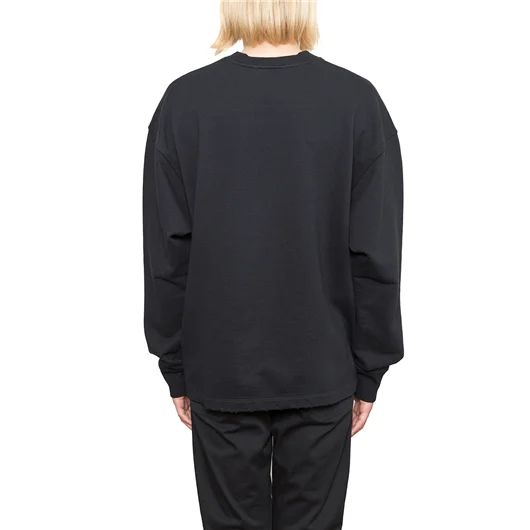 ALEXANDER WANG FELPA GIROCOLLO IN COTONE