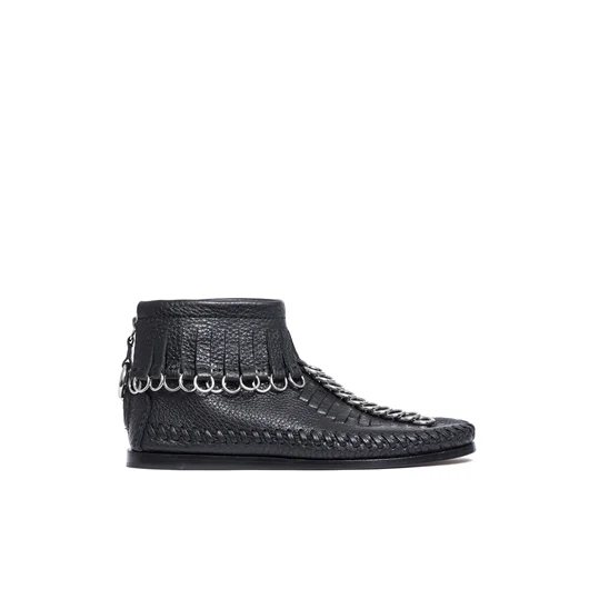 ALEXANDER WANG STIVALETTO MONTANA CON ANELLI