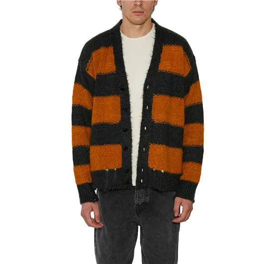 AMISH CARDIGAN IN MOHAIR