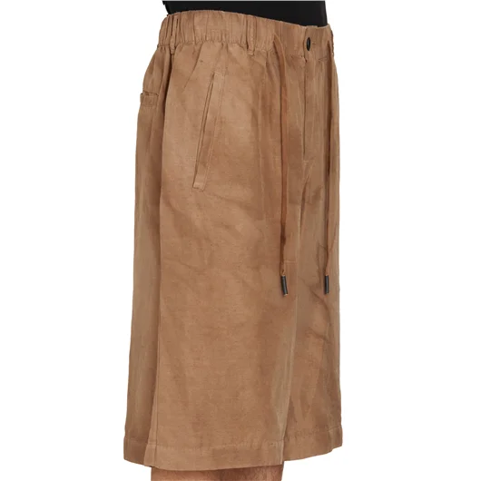 ANDREA YA'AQOV BERMUDA IN VISCOSA E LINO