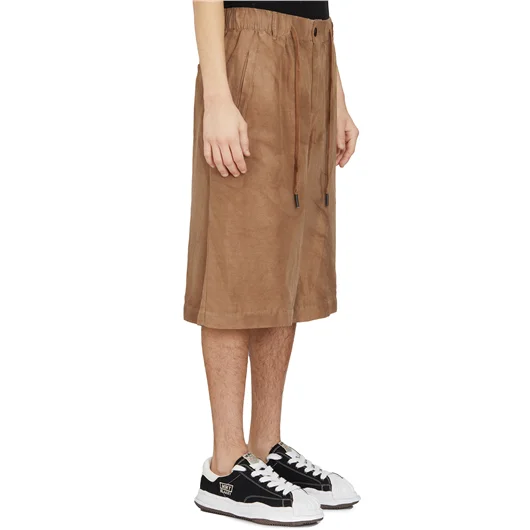 ANDREA YA'AQOV BERMUDA IN VISCOSA E LINO