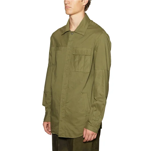 ANDREA YA'AQOV CAMICIA IN COTONE CON TASCHE