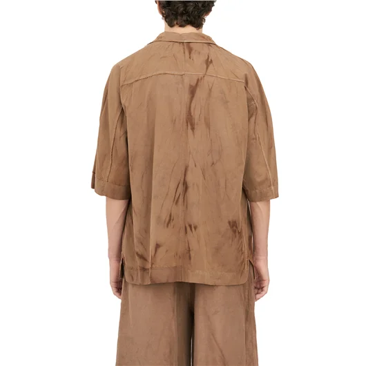 ANDREA YA'AQOV CAMICIA M/M IN CUPRO E COTONE