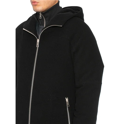 ANDREA YA'AQOV CAPPOTTO IN LANA CON BOMBER