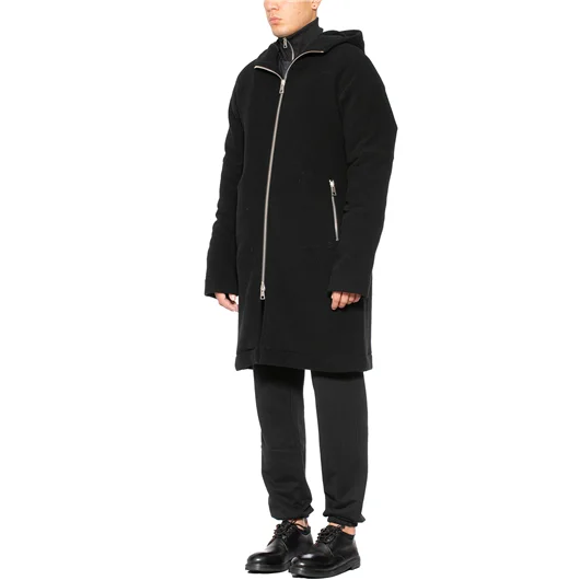 ANDREA YA'AQOV CAPPOTTO IN LANA CON BOMBER