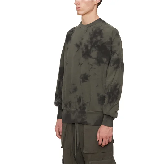 ANDREA YA'AQOV FELPA GIROCOLLO IN COTONE