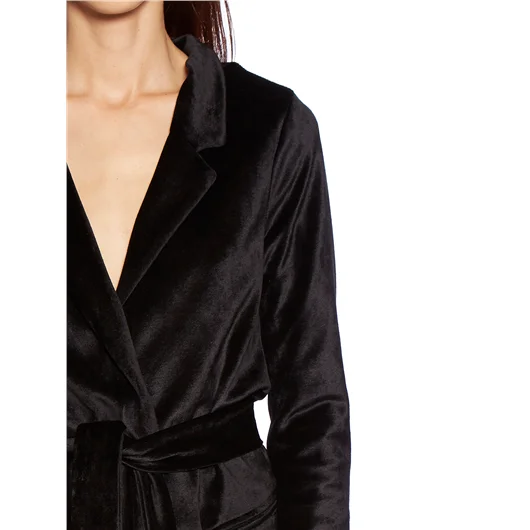 ANDREA YA'AQOV GIACCA CON CINTURA IN CINIGLIA