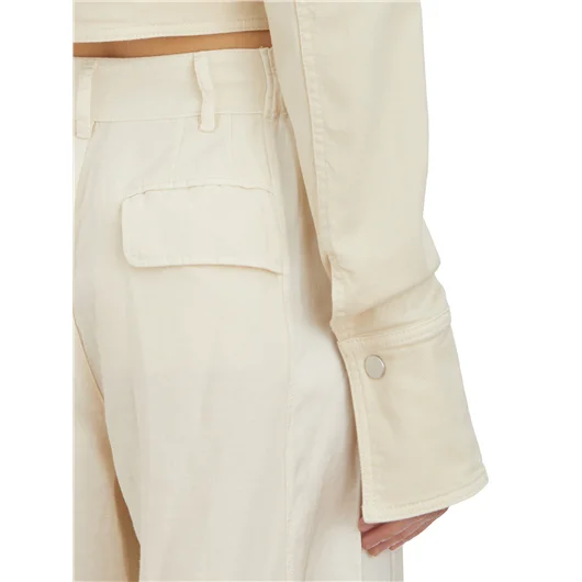 ANDREA YA'AQOV GIUBBINO CROPPED IN DENIM