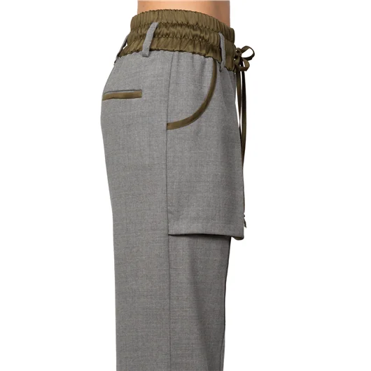 ANDREA YA'AQOV PANTALONE AMPIO LUNGO CARGO