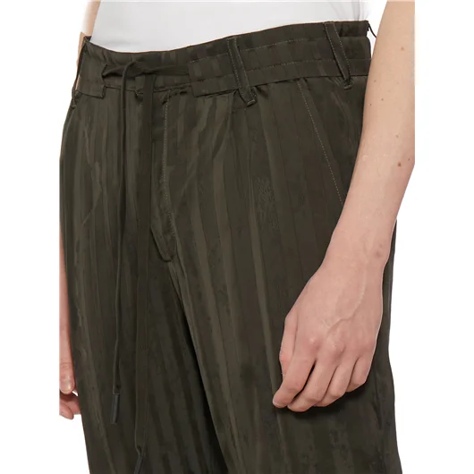 ANDREA YA'AQOV PANTALONE CROPPED IN VISCOSA