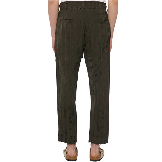 ANDREA YA'AQOV PANTALONE CROPPED IN VISCOSA