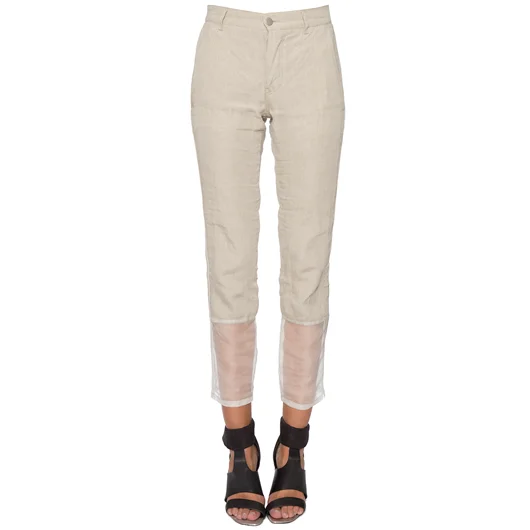 ANDREA YA'AQOV PANTALONE REGULAR IN LINO