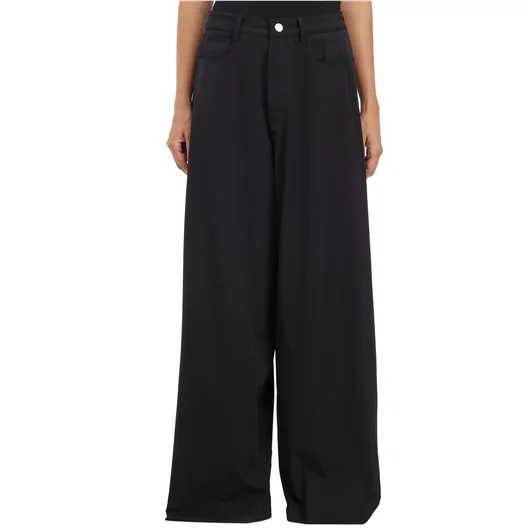 ANDREA YA'AQOV PANTALONI WIDE IN NYLON