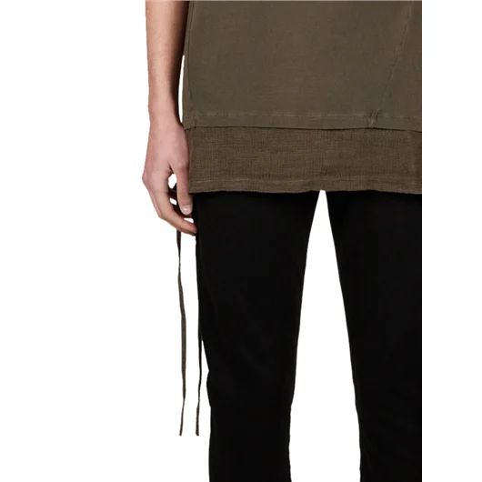 ANDREA YA'AQOV TANK TOP IN COTONE LINO