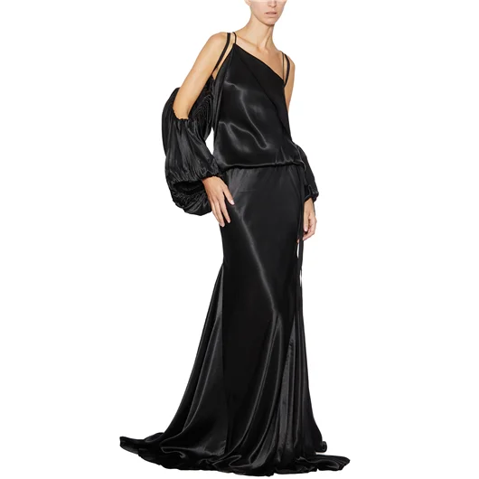 ANN DEMEULEMEESTER ABITO INA IN VISCOSA SATIN