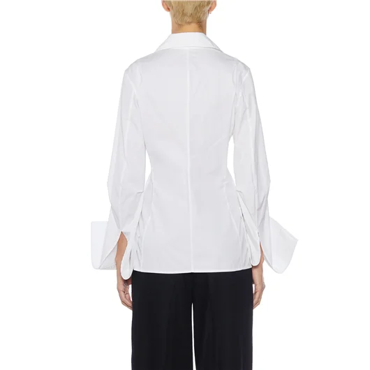 ANN DEMEULEMEESTER CAMICIA LINSEY APERTA