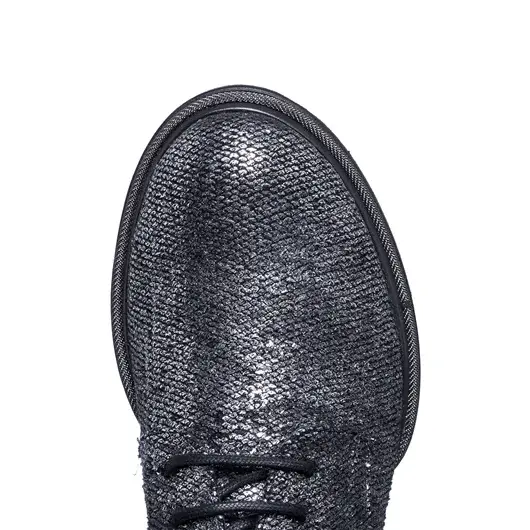 ANN DEMEULEMEESTER DERBY STRINGATA IN ARGENTO