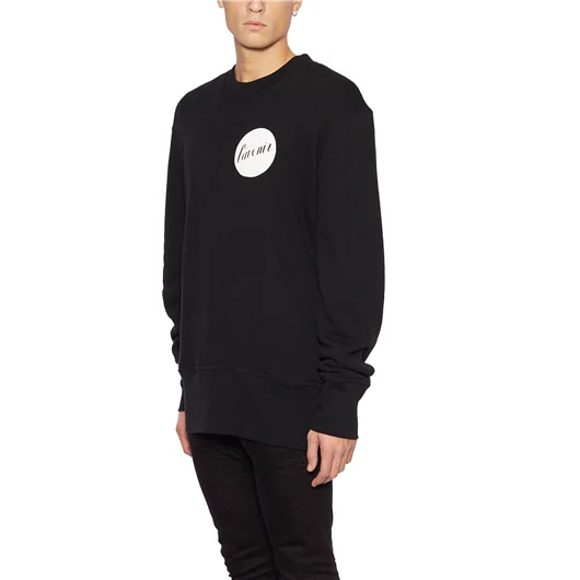 ANN DEMEULEMEESTER FELPA IN COTONE CON STAMPA