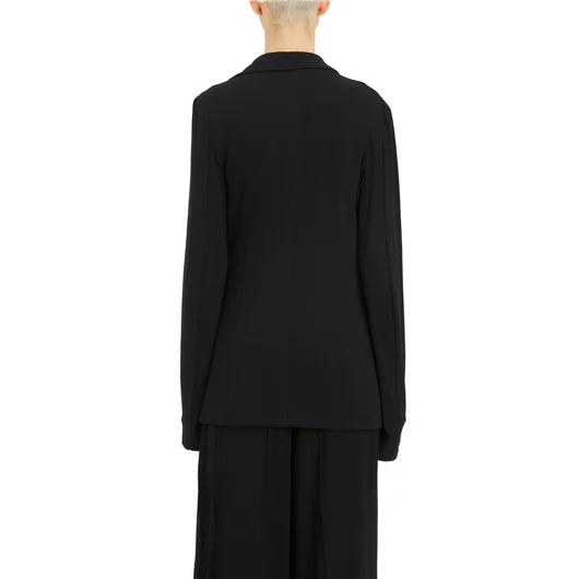 ANN DEMEULEMEESTER GIACCA ASIMMETRICA NOVA LIGHT