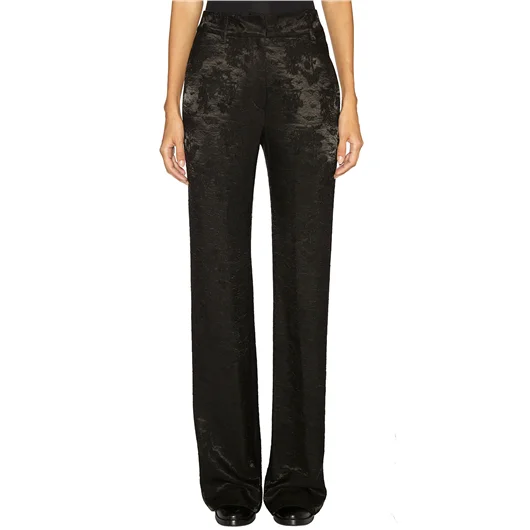 ANN DEMEULEMEESTER PANTALONE AMPIO IN JACQUARD