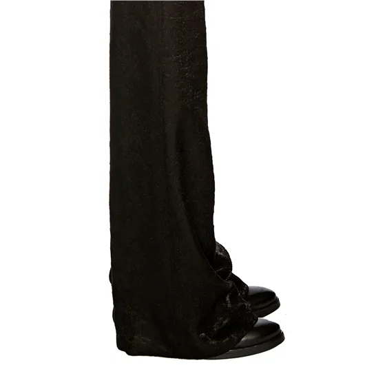 ANN DEMEULEMEESTER PANTALONE AMPIO IN JACQUARD