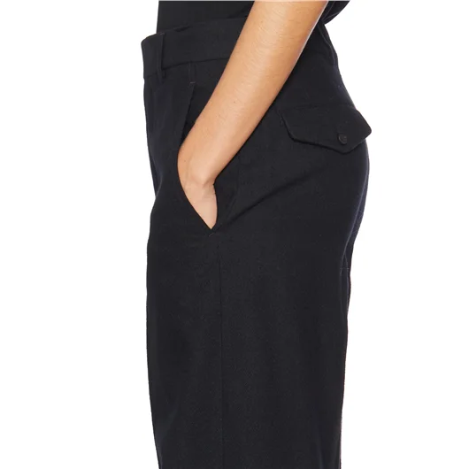 ANN DEMEULEMEESTER PANTALONE EVELIEN IN LANA