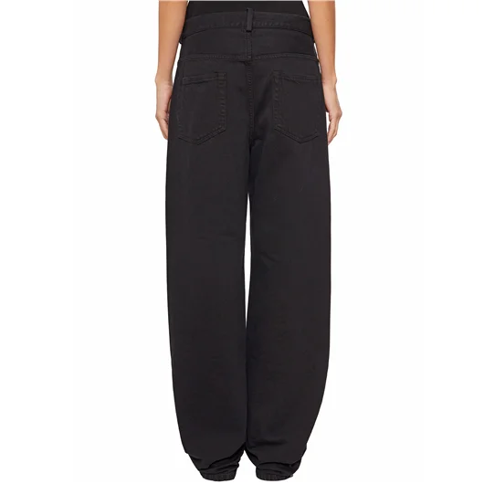 ANN DEMEULEMEESTER PANTALONE IN DENIM CLAIRE