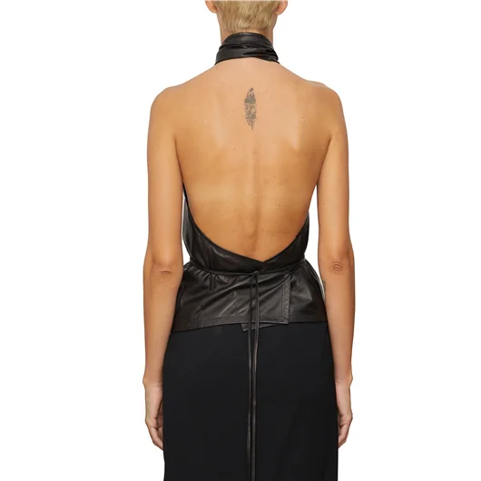 ANN DEMEULEMEESTER TANK TOP IN NAPPA