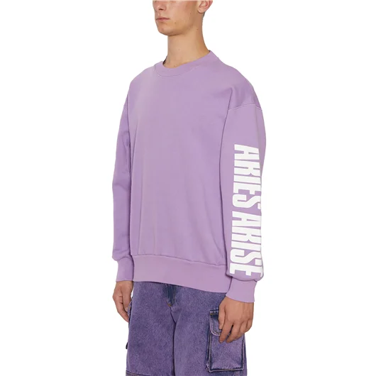 ARIES FELPA IN COTONE PRESS GOTHIC