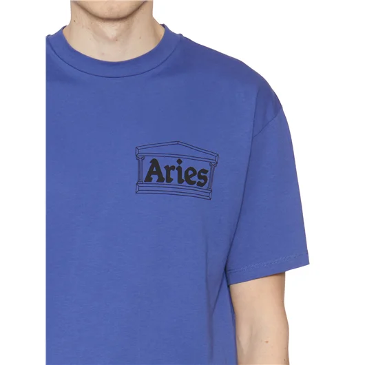 ARIES T-SHIRT IN COTONE STAMPA LOGO