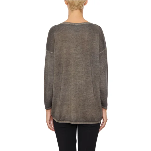 AVANT TOI MAGLIA COLLO A BARCHETTA