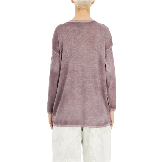 AVANT TOI MAGLIA IN CASHMERE COLLO A BARCHETTA