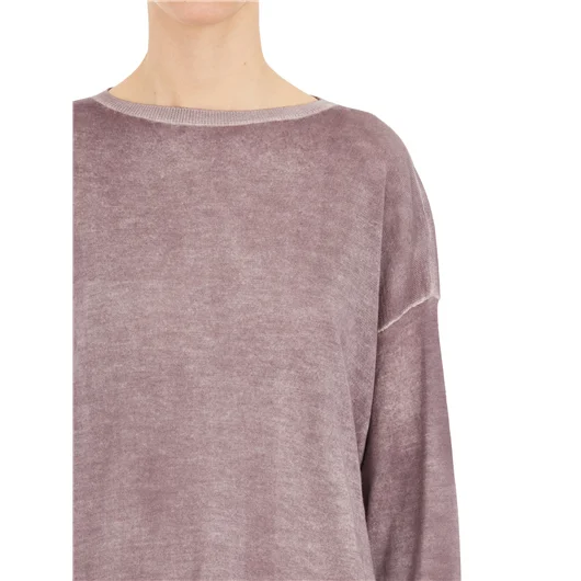 AVANT TOI MAGLIA IN CASHMERE COLLO A BARCHETTA