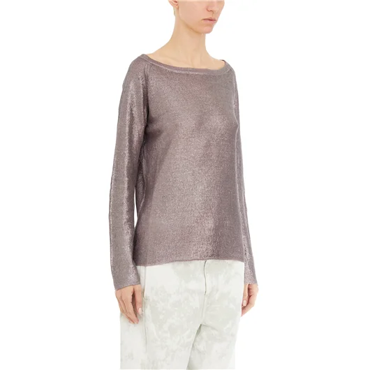 AVANT TOI MAGLIA IN LINO LAMINATO