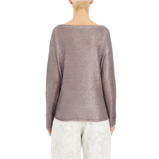 AVANT TOI MAGLIA IN LINO LAMINATO