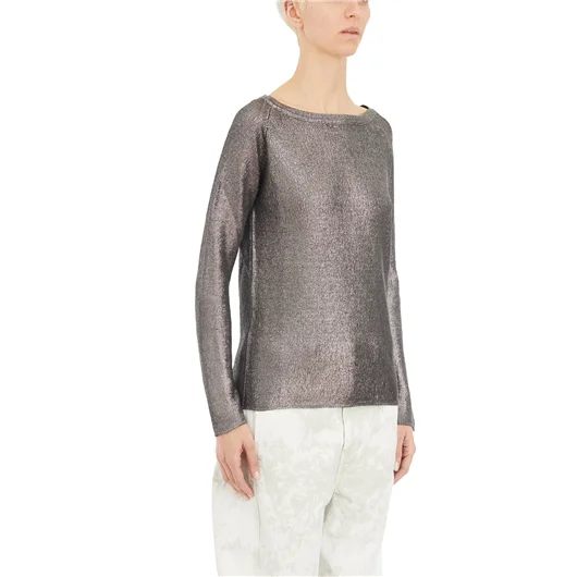 AVANT TOI MAGLIA IN LINO LAMINATO