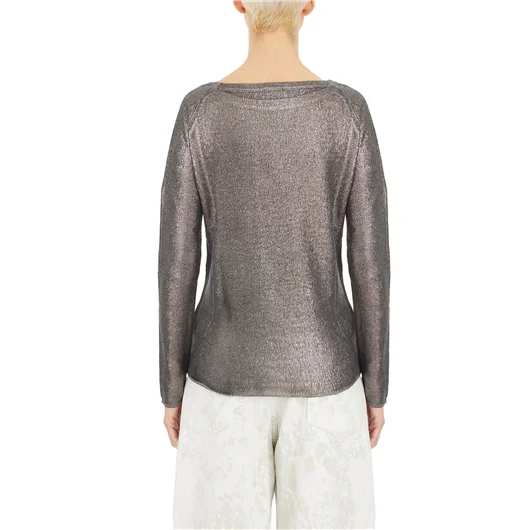 AVANT TOI MAGLIA IN LINO LAMINATO